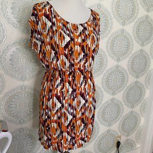 Slouchy Dress w/ Elastic Waste